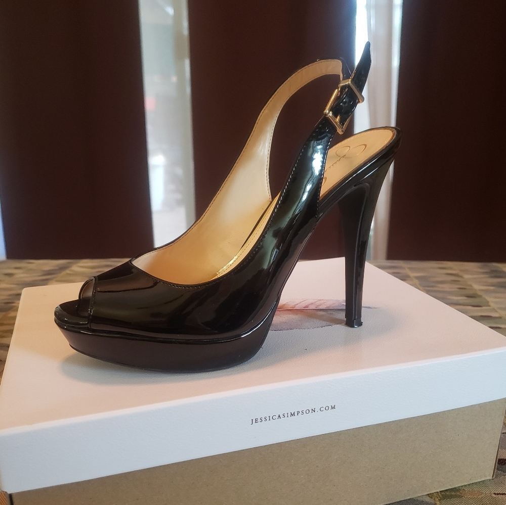 Jessica Simpson Patent Leather Heels